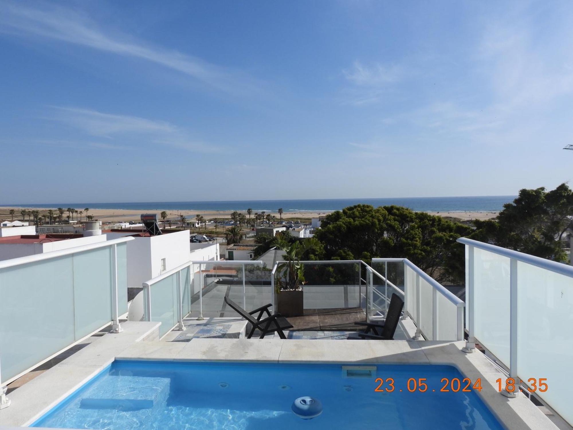 Apartament Aba Penthouse, Piscina&azotea Privada Conil De La Frontera